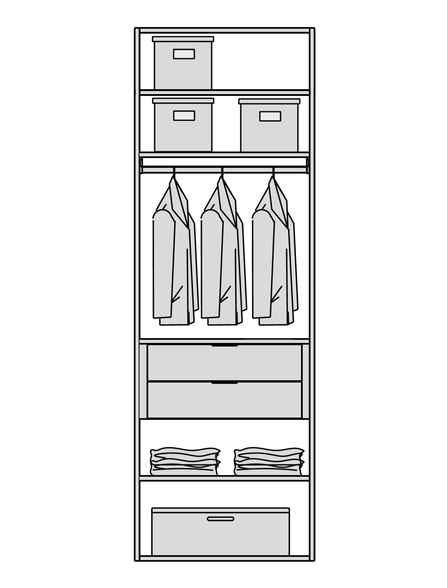 FORMINA, модуль M13.Размеры: 750х580х2065 мм (ШхГхВ).
176 100 ₽
