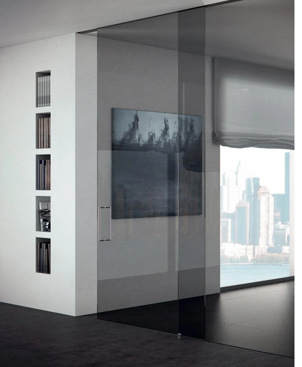 Vitrum-Move, Luce-S, Grigio Trasparente.